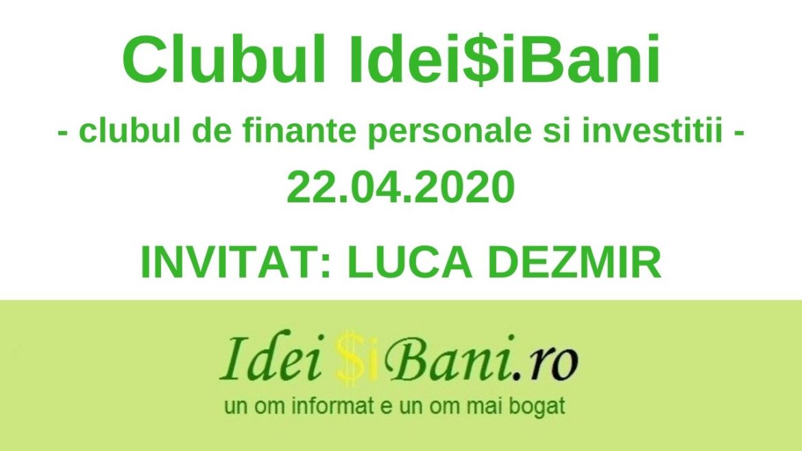 clubul ideisibani 22.04.2020